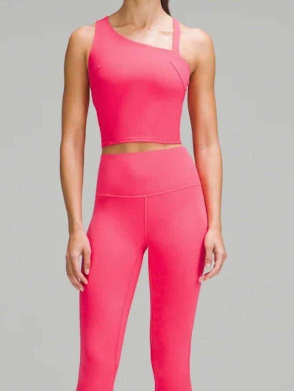 Lululemon Everlux Asymmetrical Tennis Tank Top Lip Gloss size 6 - Picture 5 of 11